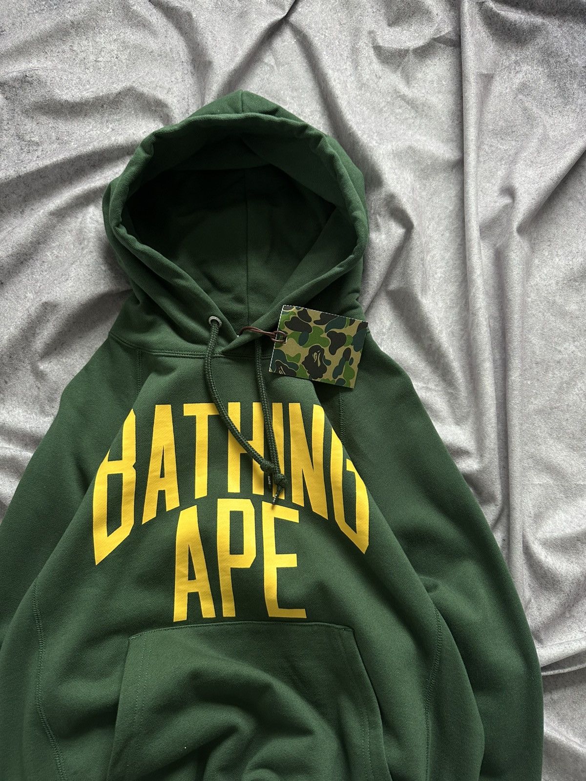 Bape Bape NYC Logo Pullover Hoodie Green Size US S / EU 44-46 / 1 - 4 Thumbnail
