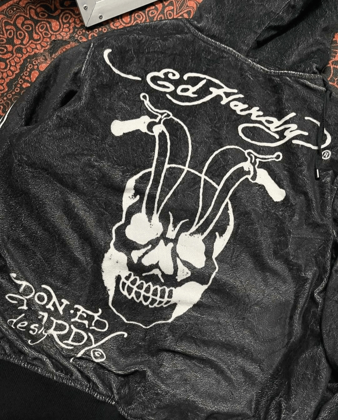 Ed Hardy ed hardy y2k skull zipup bomber Size L / US 10 / IT 46 - 4 Thumbnail