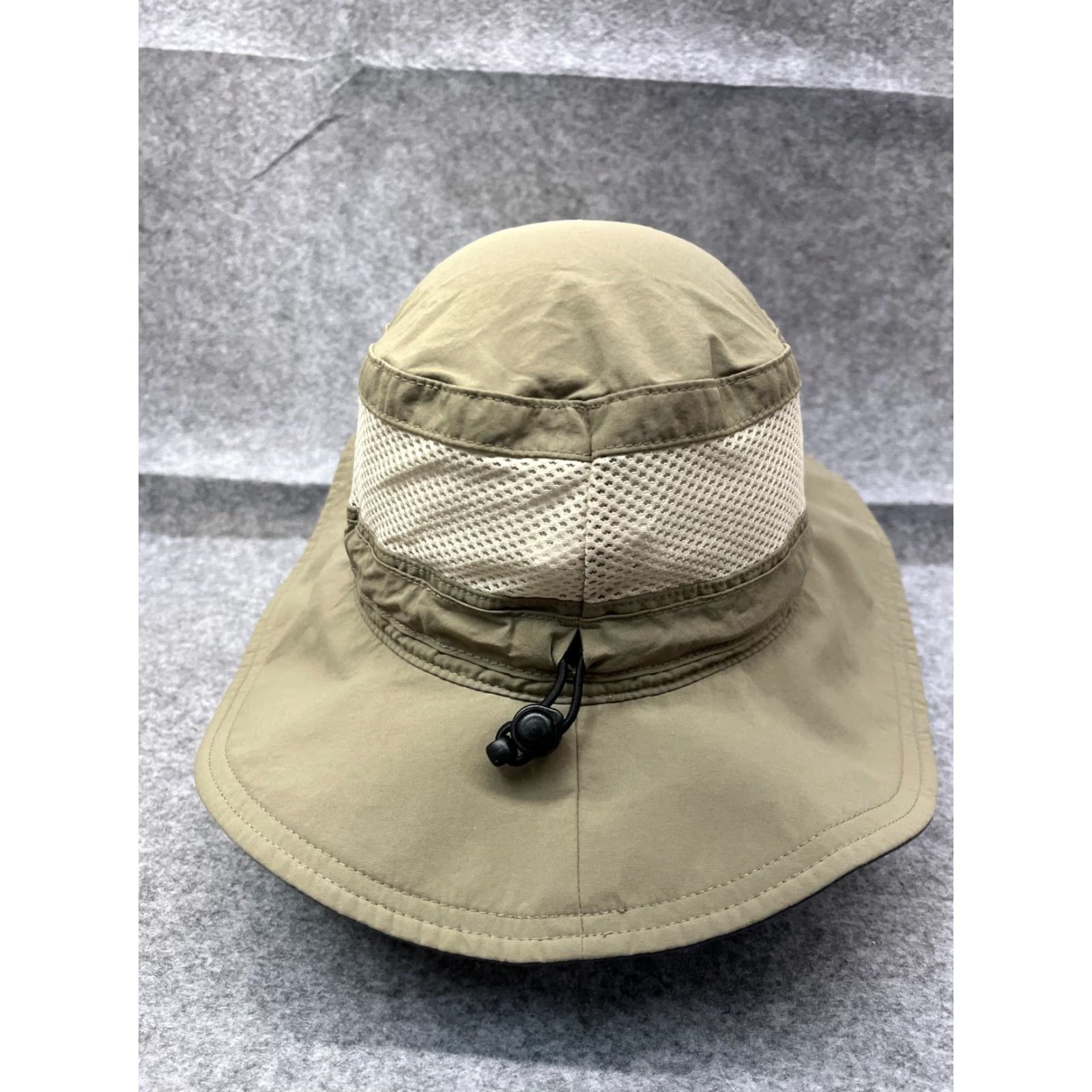 Vintage Columbia Sun Bucket Hat Adult One Size Green Nylon Polyester Lined Camp Outdoors Hat/Cap Mens Womens Unisex Size ONE SIZE - 6 Thumbnail