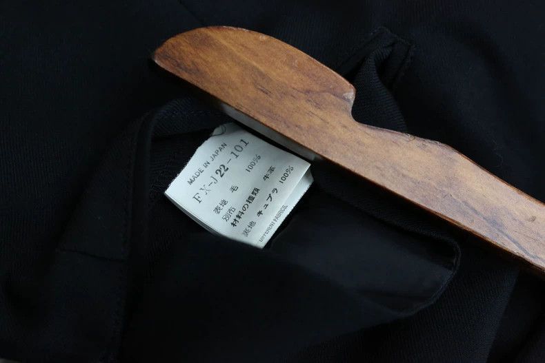 Yohji Yamamoto Yohji Yamamoto 2007 AW Leather Wool Gabardine Jacket 2506-N Size US M / EU 48-50 / 2 - 9 Thumbnail
