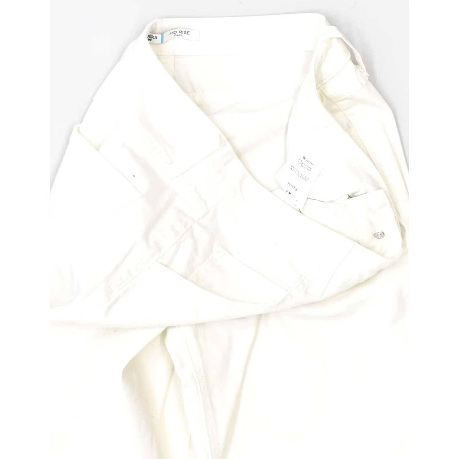 Lee LEE Mens Capri Trousers US 6 Medium W28 L18 White Cotton Mid Rise Size US 31 - 3 Thumbnail