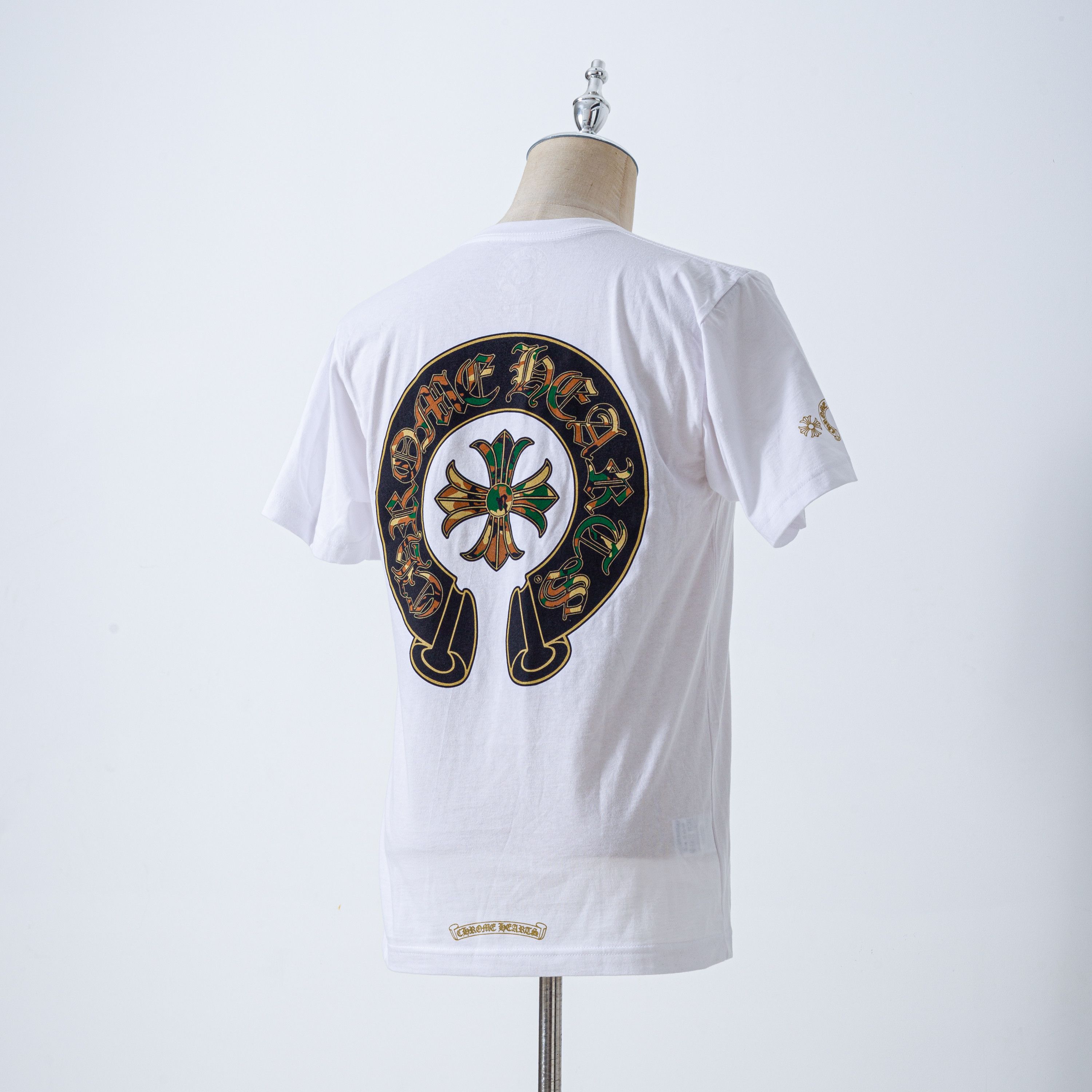 Chrome Hearts CHROME HEARTS Camo Tshirt White Size US M / EU 48-50 / 2 - 1 Thumbnail
