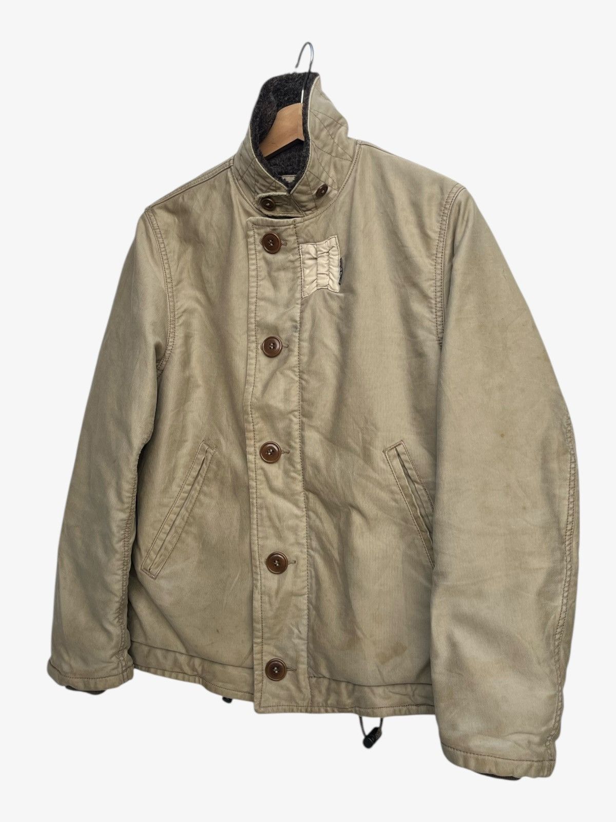 Blue Blue Japan Vintage Blue Blue Japan Khaki N1 Deck Jacket Size US S / EU 44-46 / 1 - 7 Thumbnail