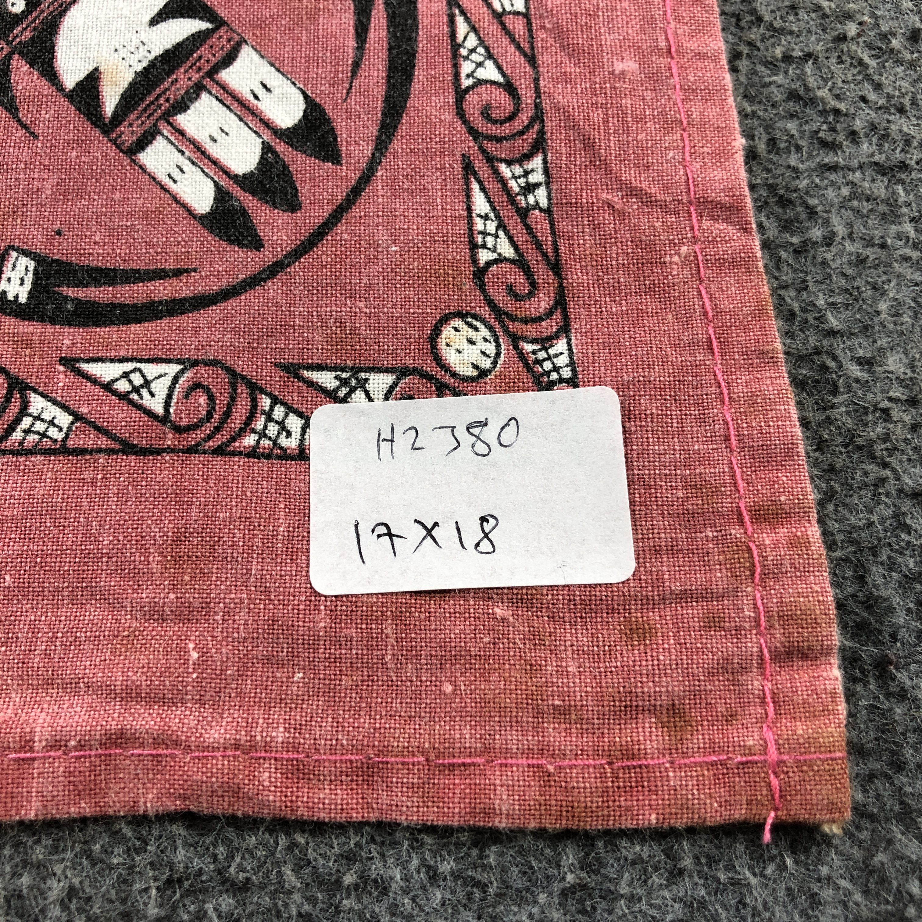 Vintage Black Apache Paisley Handkerchief Neckerchief Bandana H2380 Size ONE SIZE - 13 Thumbnail