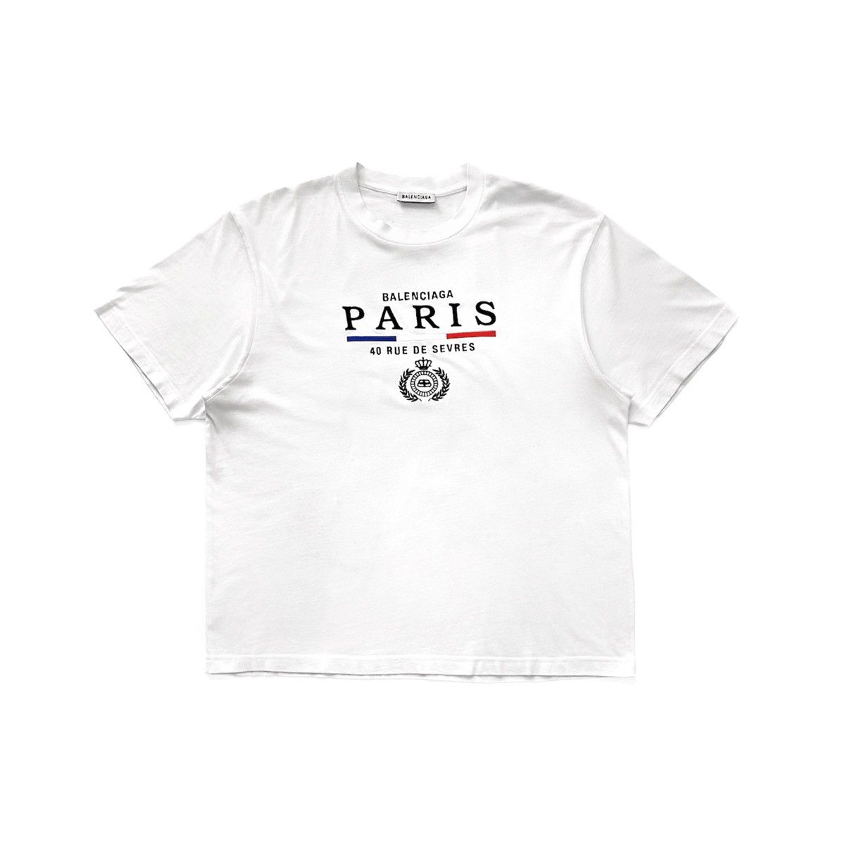Balenciaga Balenciaga paris logo tee shirt Size US M / EU 48-50 / 2 - 1 Thumbnail