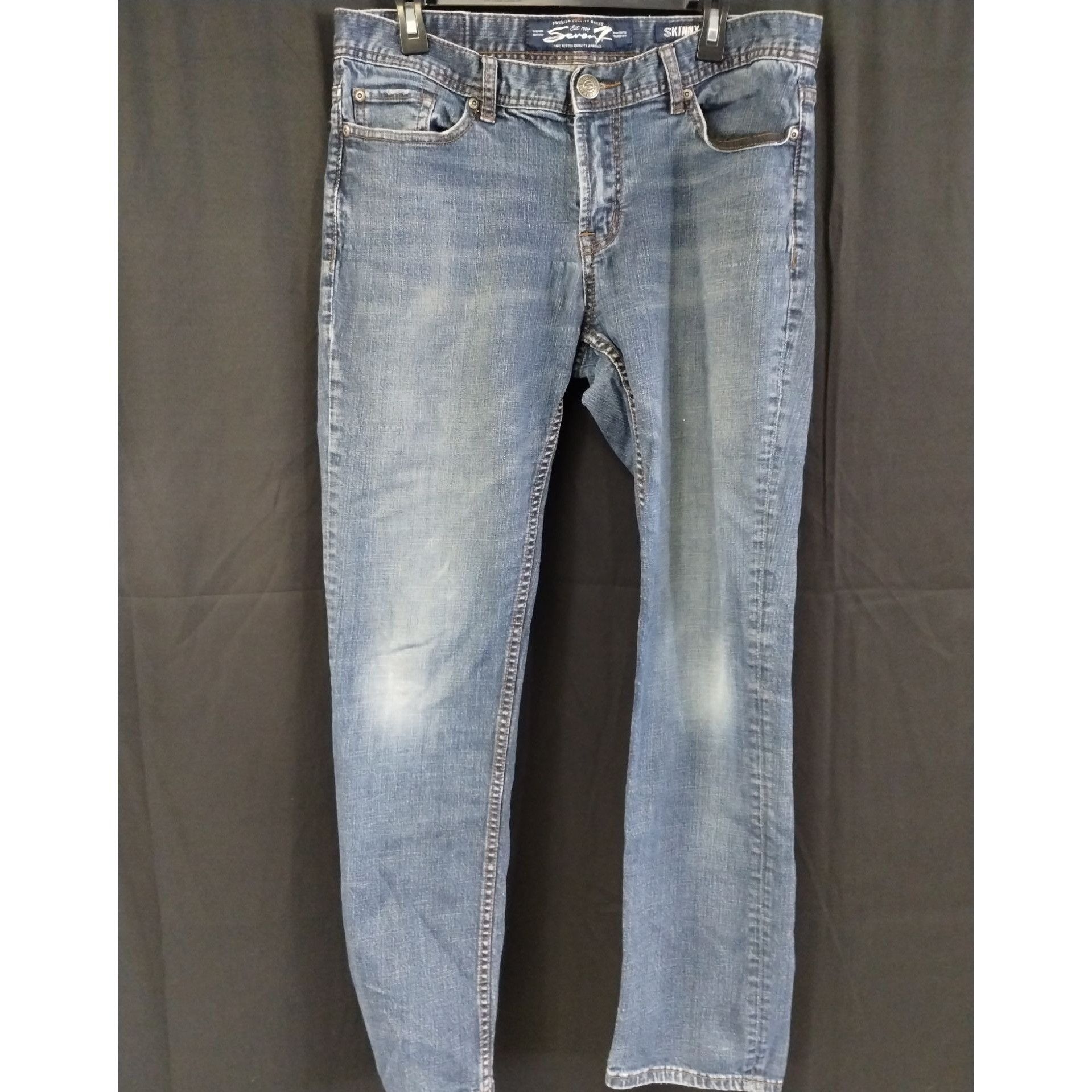 Seven 7 Seven7 Men's Blue Pants/Jeans/Skinny 34X34 SKU 4033 Size US 34 / EU 50 - 1 Thumbnail