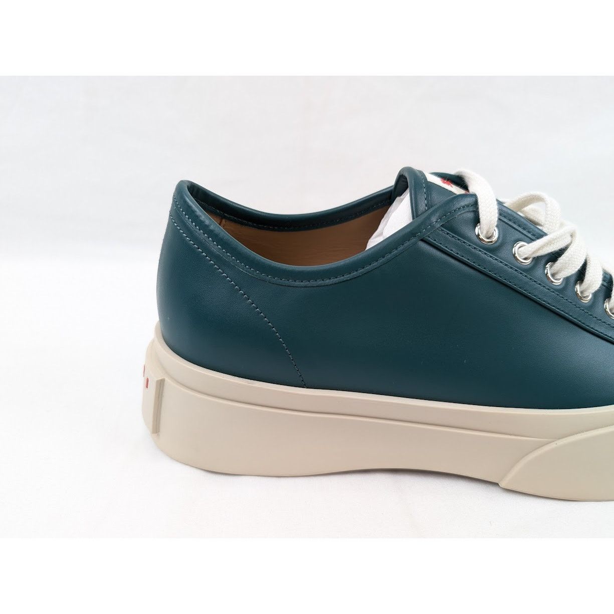 Marni o1rshd1 Low-Top Sneakers in Green/Beige Size US 11 / EU 44 - 4 Thumbnail