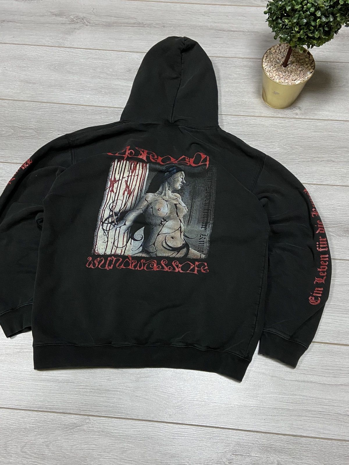 Band Tees Vintage Eisregen nude tits Cradle Of Flight Mayhem Hoodie Size US L / EU 52-54 / 3 - 10 Thumbnail