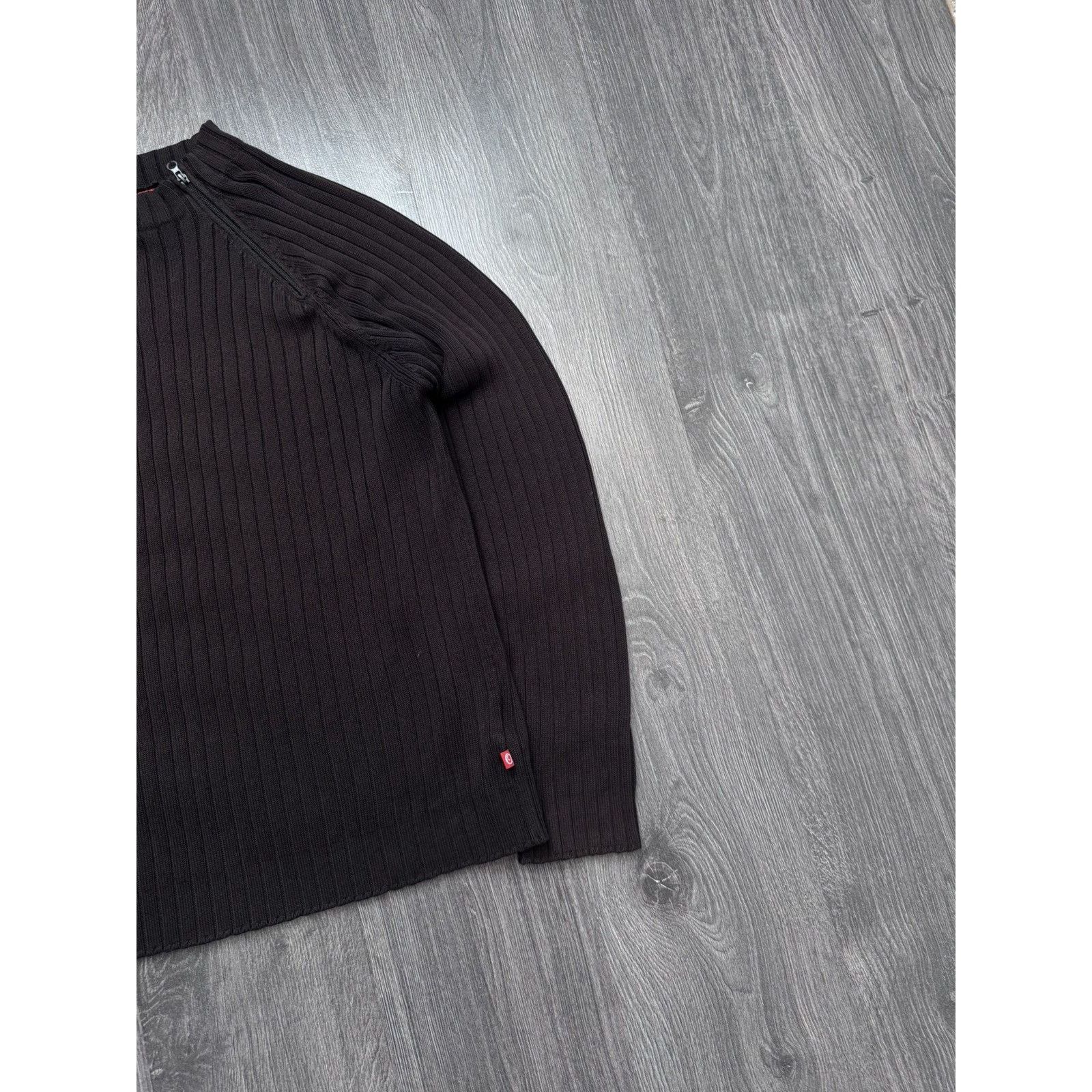 Japanese Brand Y2K Vintage Avantgarde Kable Knit Zip Sweater Size US S / EU 44-46 / 1 - 2 Thumbnail