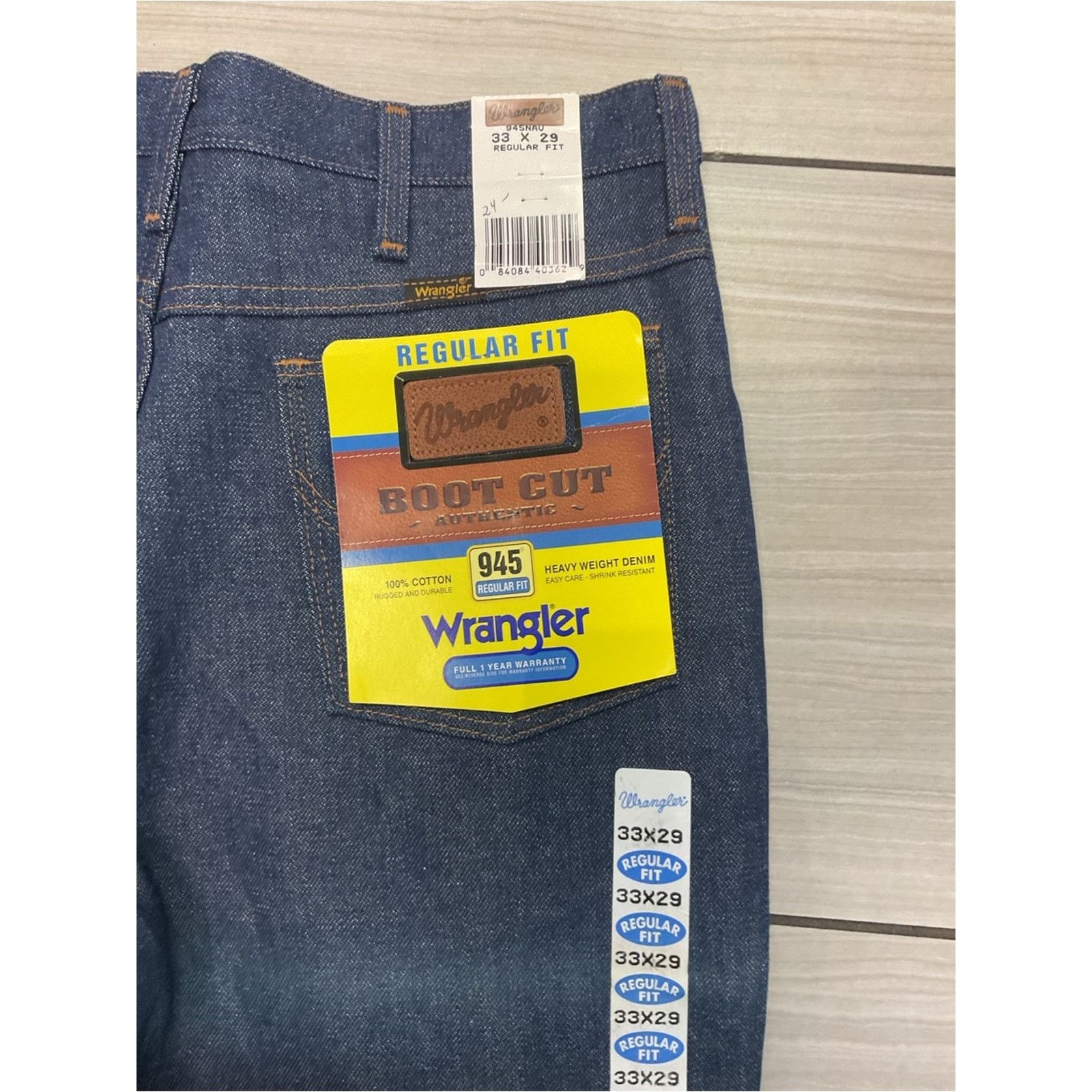 Wrangler Deadstock Wrangler 945 Boot Cut Jeans Size US 33 - 5 Thumbnail