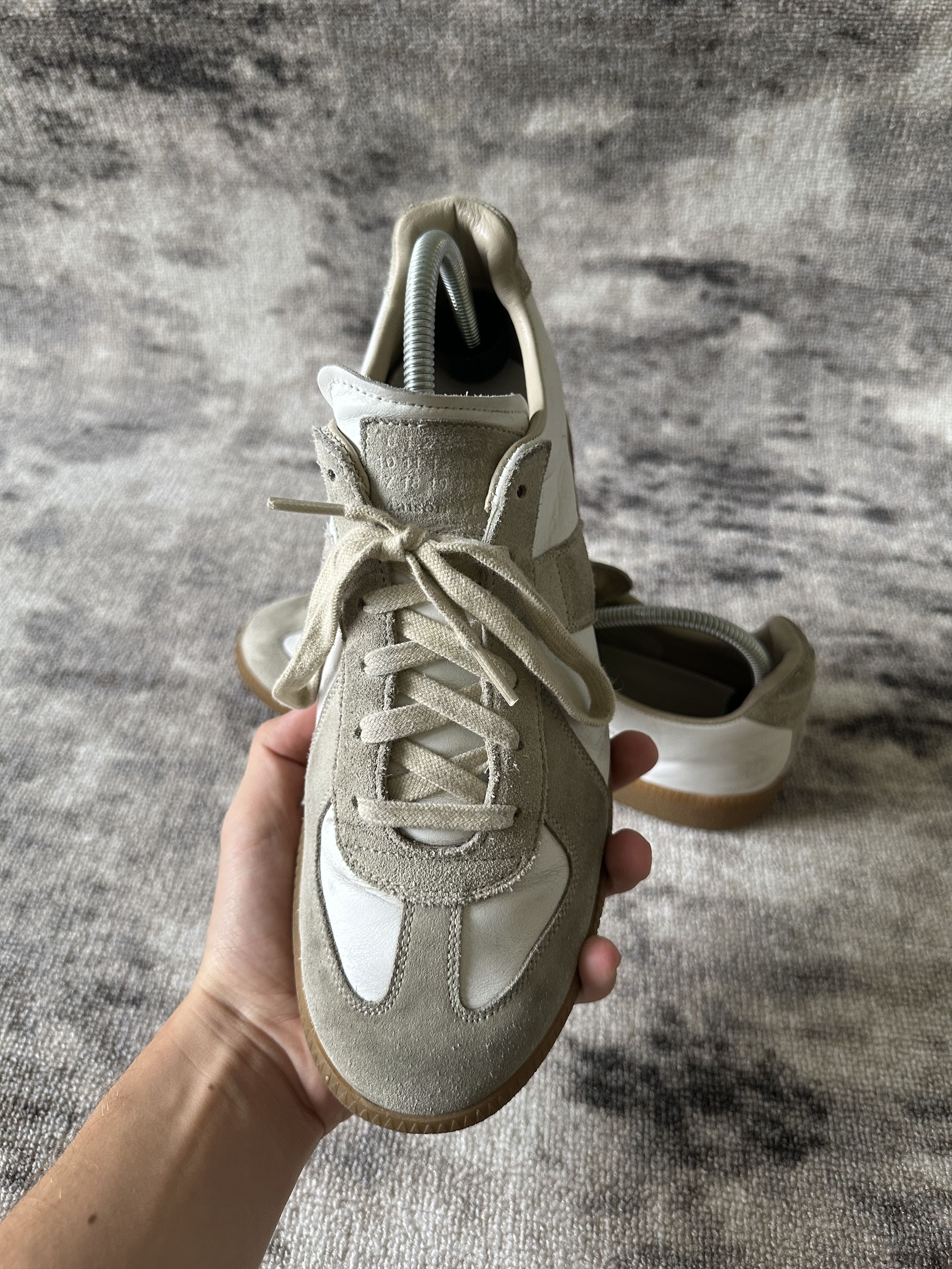 Maison Margiela Maison Margiela GAT Gray Low Size US 9 / EU 42 - 6 Thumbnail