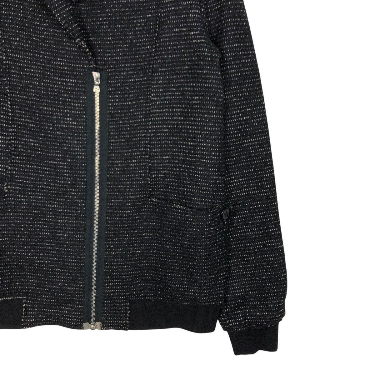 Alexander Wang 🔥ASYMETRICAL ZIPPER WOOL BOMBER JACKET ALEXANDER WANG Size US M / EU 48-50 / 2 - 7 Thumbnail