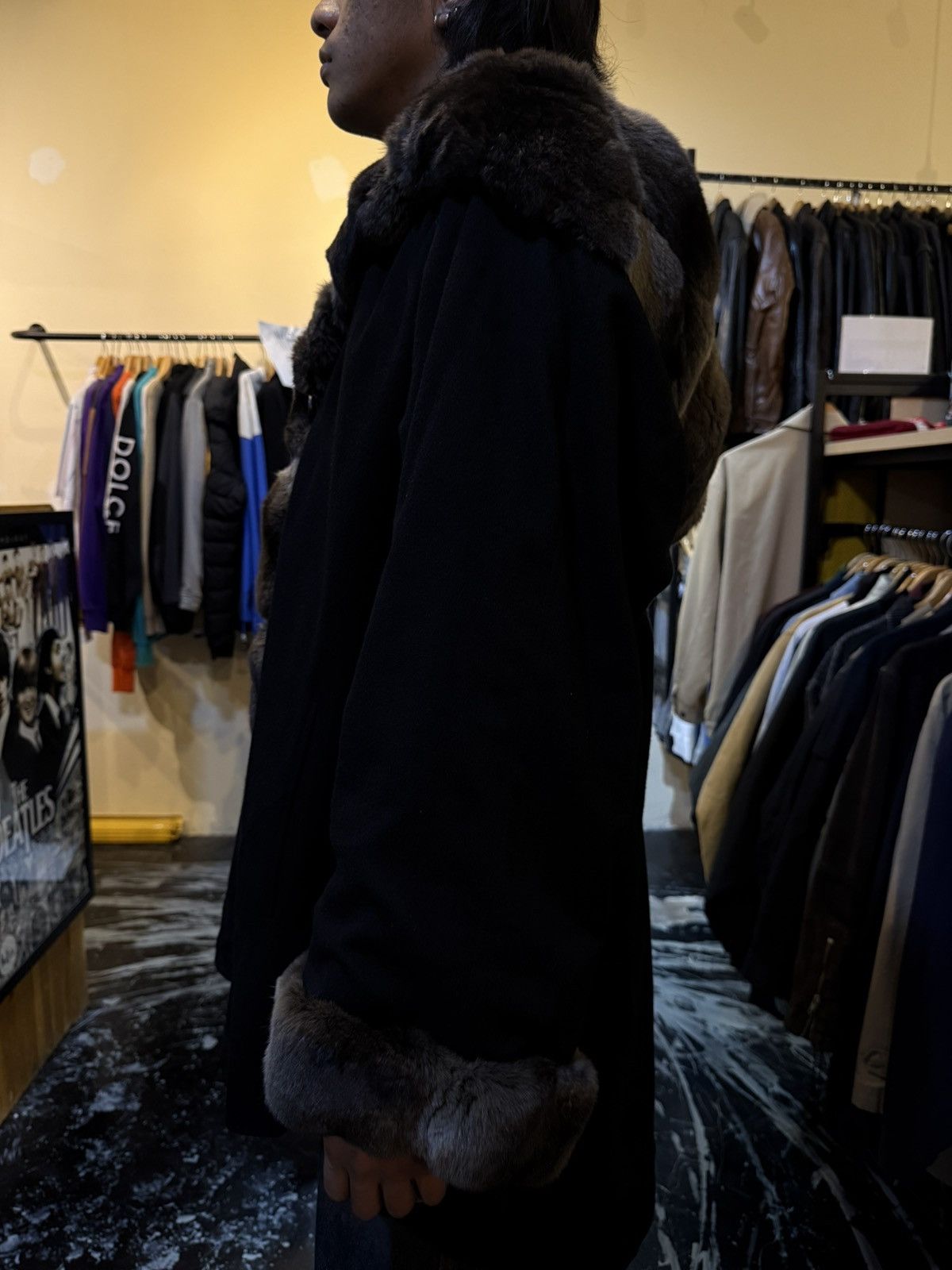 Fendi Fendi Mink Fur Coat Reversible Silk and Cashmere Size M / US 6-8 / IT 42-44 - 10 Thumbnail