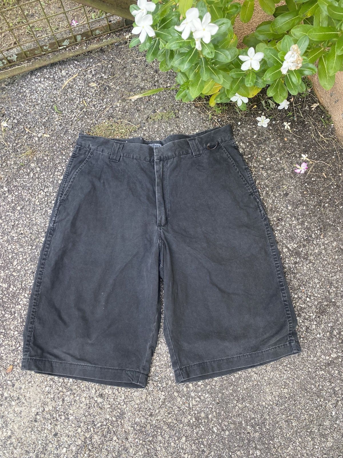 Stussy Vintage 00s Stussy Short Pants - sunfaded Size US 36 / EU 52 - 2 Thumbnail