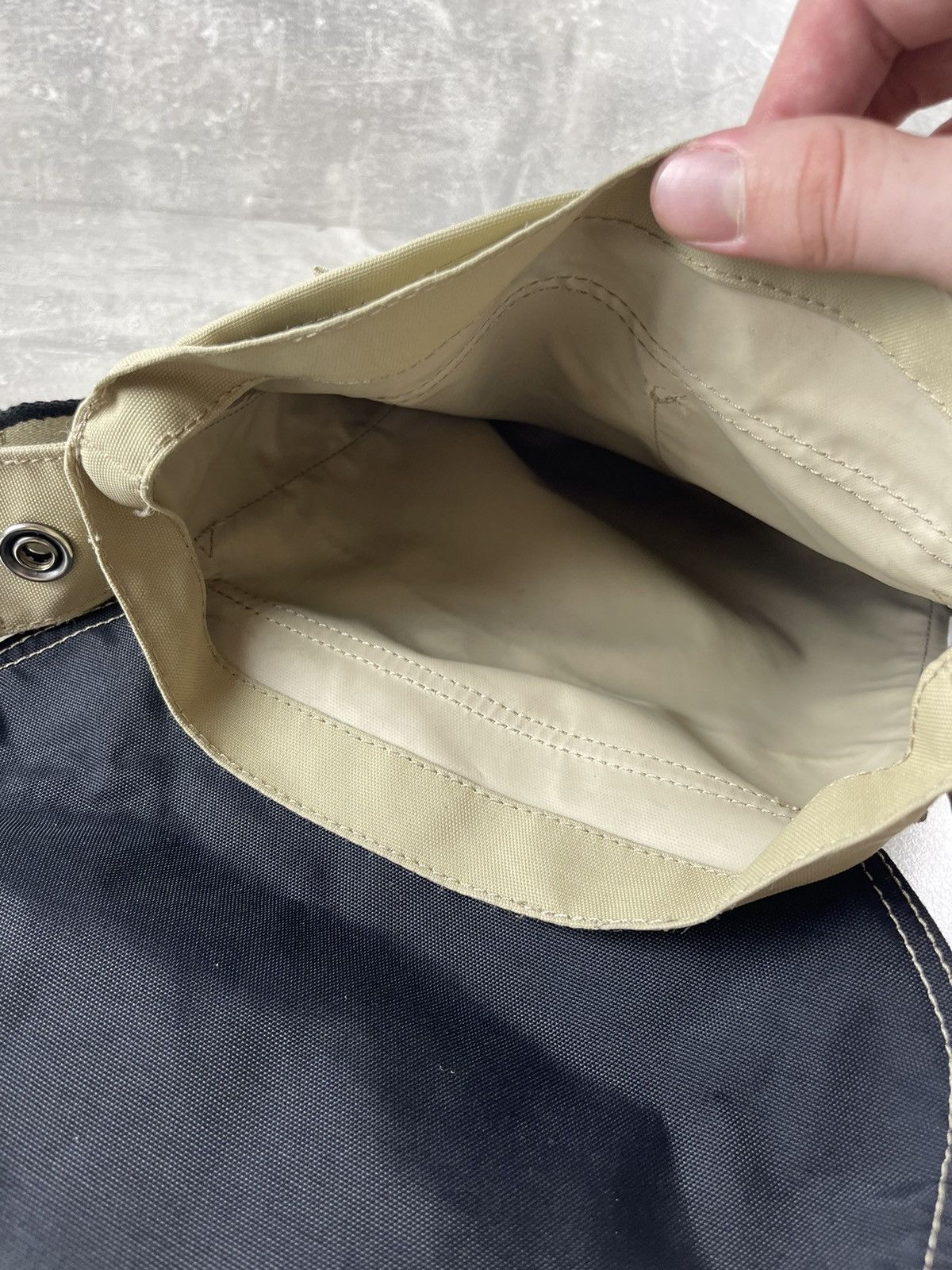 Lacoste Lacoste Canvas Messenger Crossbody Bag Shoulder Satchel Logo Size ONE SIZE - 9 Thumbnail
