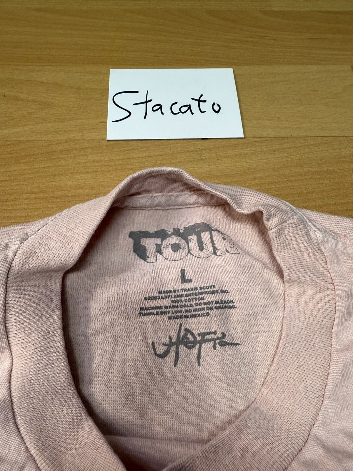 Travis Scott Travis Scott Utopia Circus Maximus Pink Star Tee Size US L / EU 52-54 / 3 - 4 Thumbnail