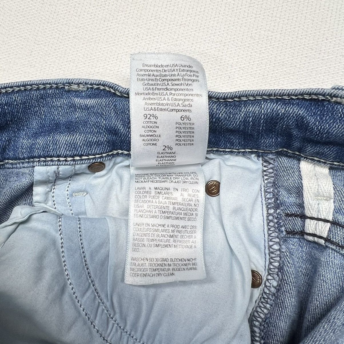 MOTHER Mother Jeans The Stunner Ankle Fray Graffiti Girl Distressed Size 24" / US 00 / IT 34 - 10 Thumbnail
