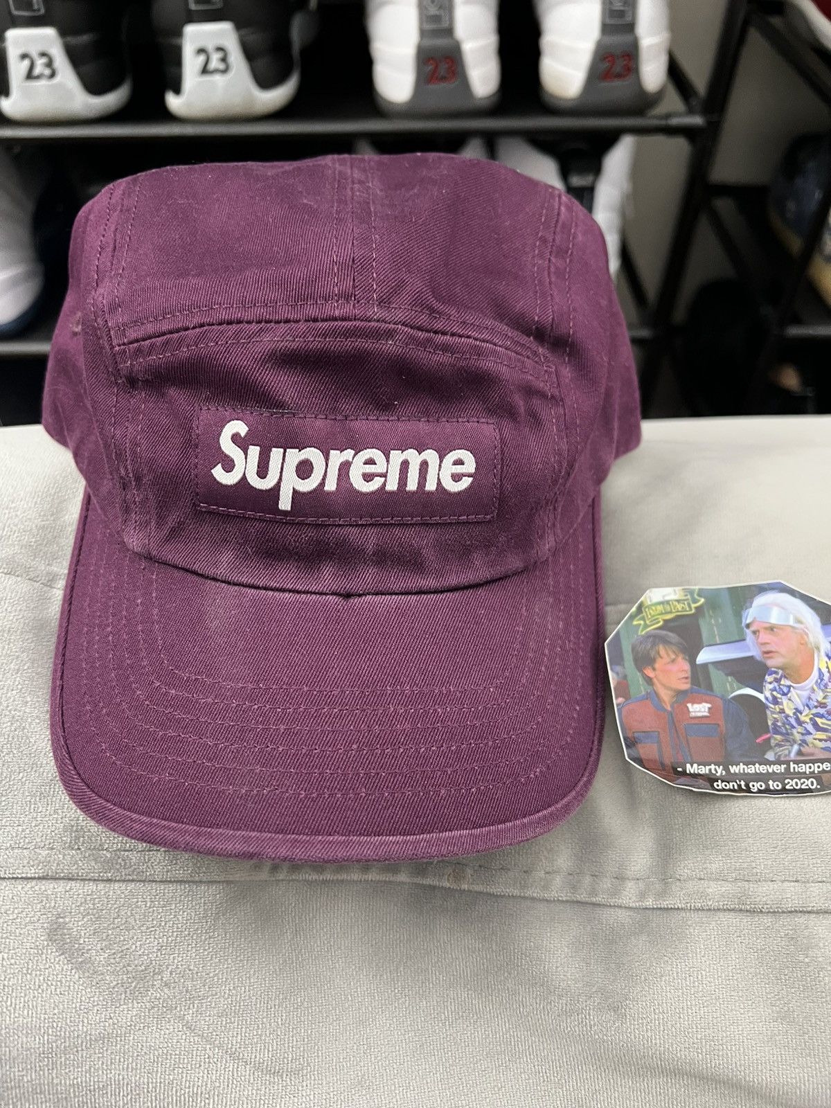 Supreme Supreme Burgundy Cap Size ONE SIZE - 1 Thumbnail