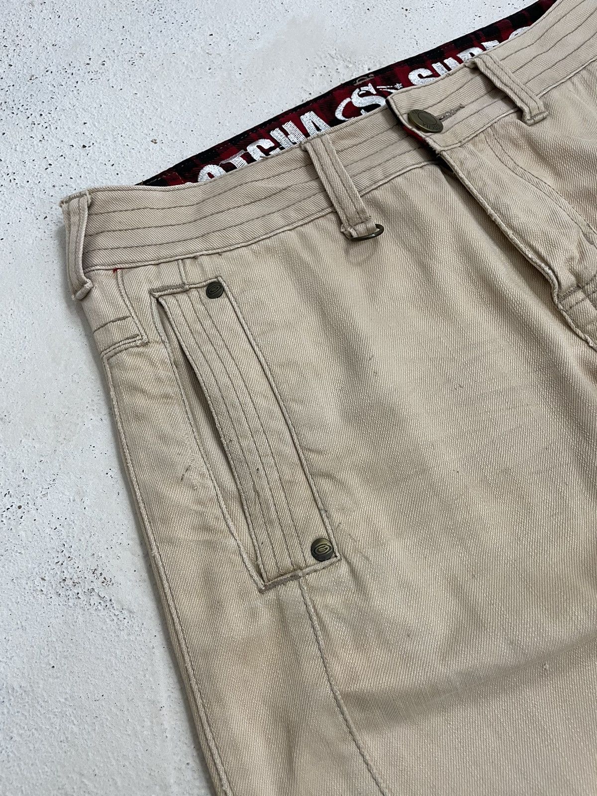 Gotcha Gotcha Surf Y2K Style Hawaii Design Oil Mark Pants Size US 31 - 9 Thumbnail
