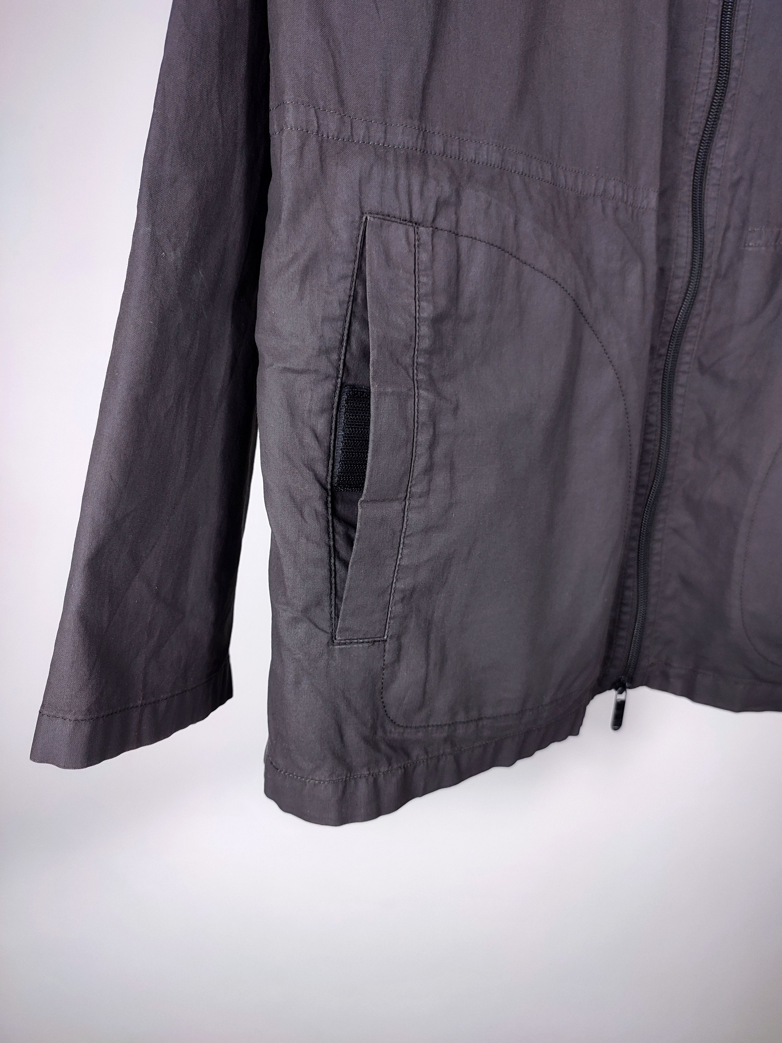 Emporio Armani 90's Emporio Armani Vintage Chore PU Worker jacket Size US XL / EU 56 / 4 - 5 Thumbnail
