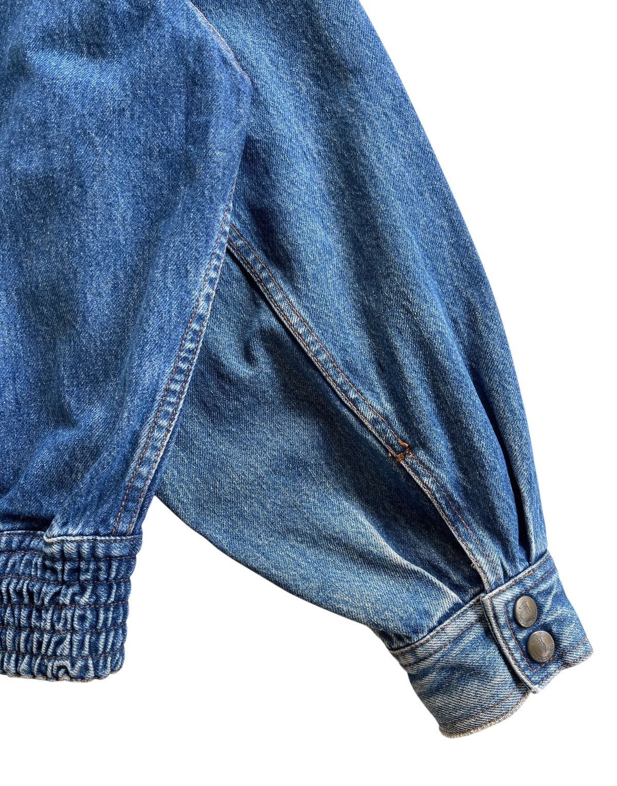 Trussardi Trussardi Denim Bomber Jacket Size US L / EU 52-54 / 3 - 13 Thumbnail