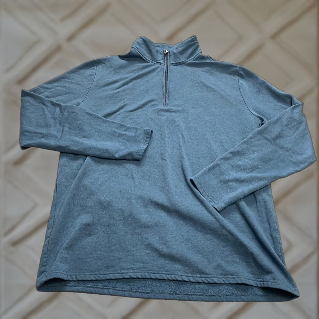 Weatherproof Weatherproof Sweatshirt Jacket Mens XL Blue 1/4 Zip All Seasons - Shirt Size US XL / EU 56 / 4 - 1 Thumbnail