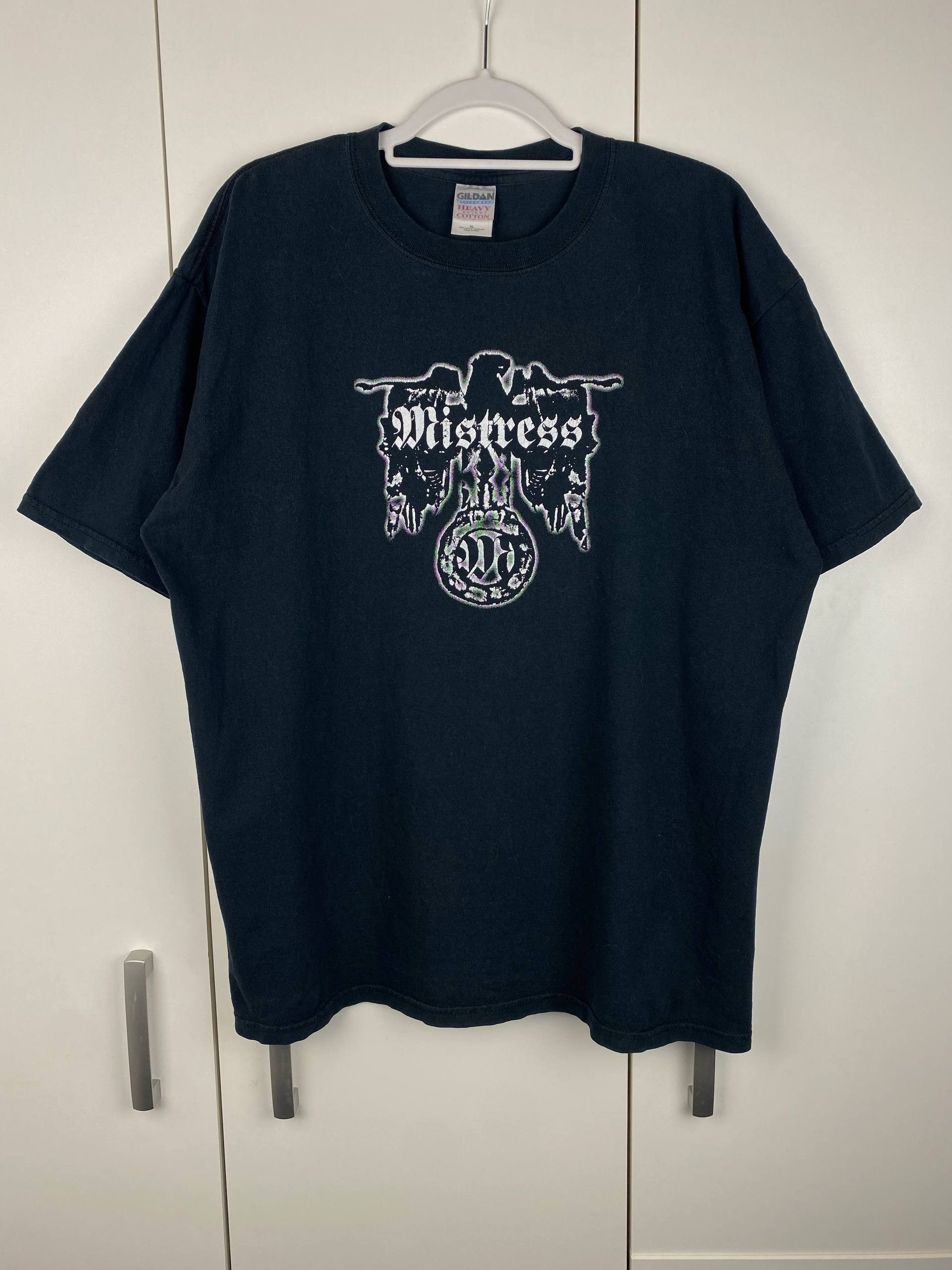 Vintage Vintage Mistress 00s No Future No Regrets Graphic Gothic Tee Size US XL / EU 56 / 4 - 1 Thumbnail
