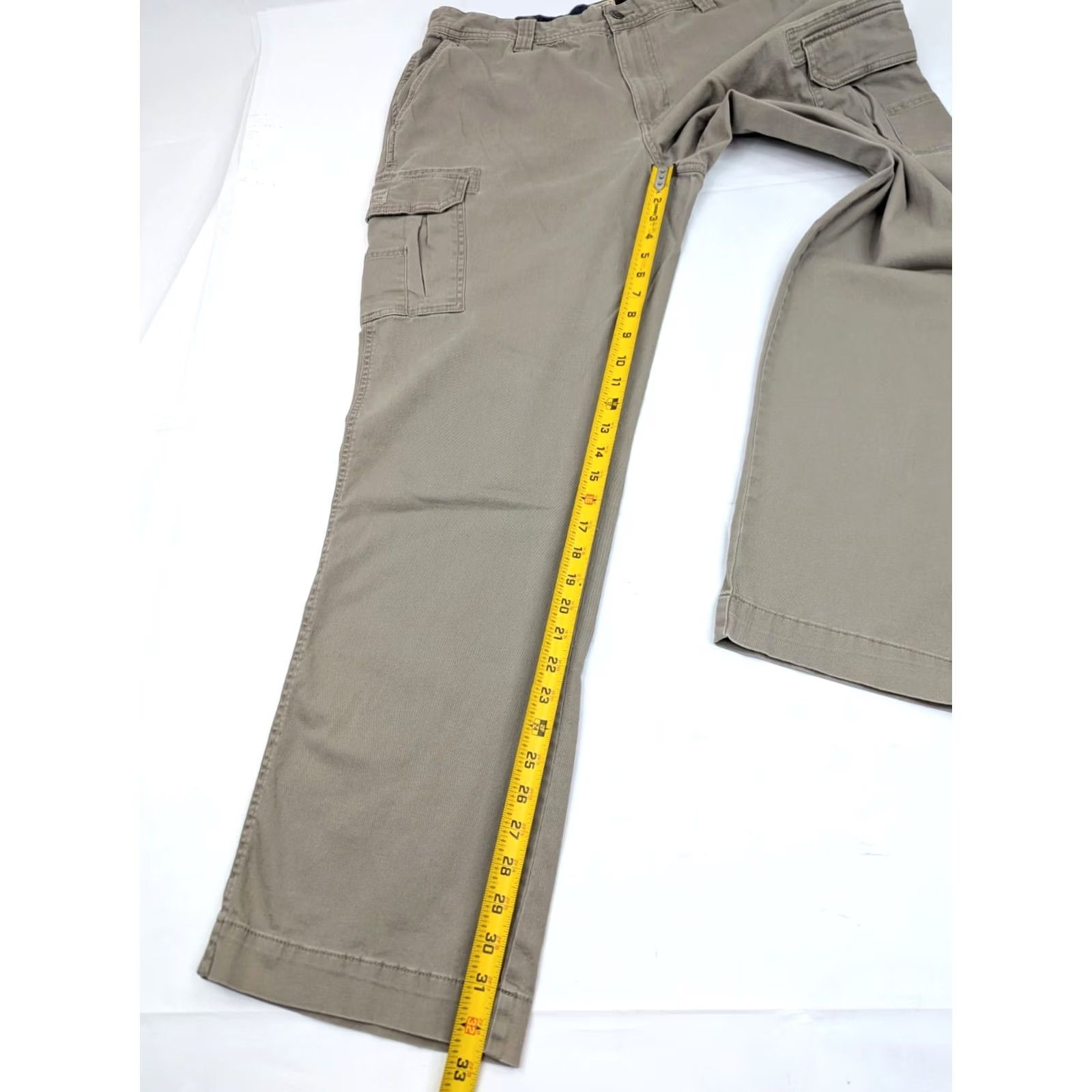 Vintage RedHead Cargo Pants Men 36 Regular Beige Cotton Outdoor Hiking Work Casual Size US 36 / EU 52 - 3 Thumbnail