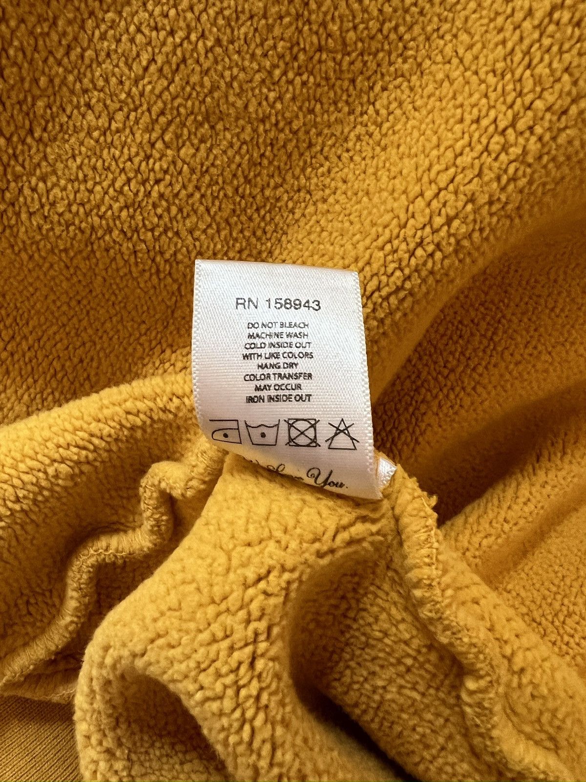 Cherry LA Cherry LA yellow zip-up hoodie Size US L / EU 52-54 / 3 - 9 Thumbnail