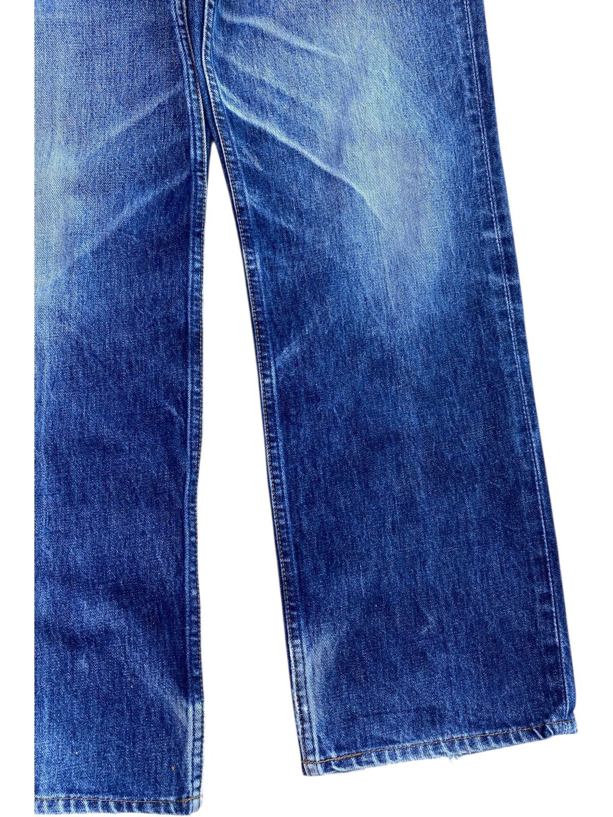 Levi's Levi’s 508 Whiskers Blue Faded Wash Style Straight Jeans Size US 30 / EU 46 - 6 Thumbnail