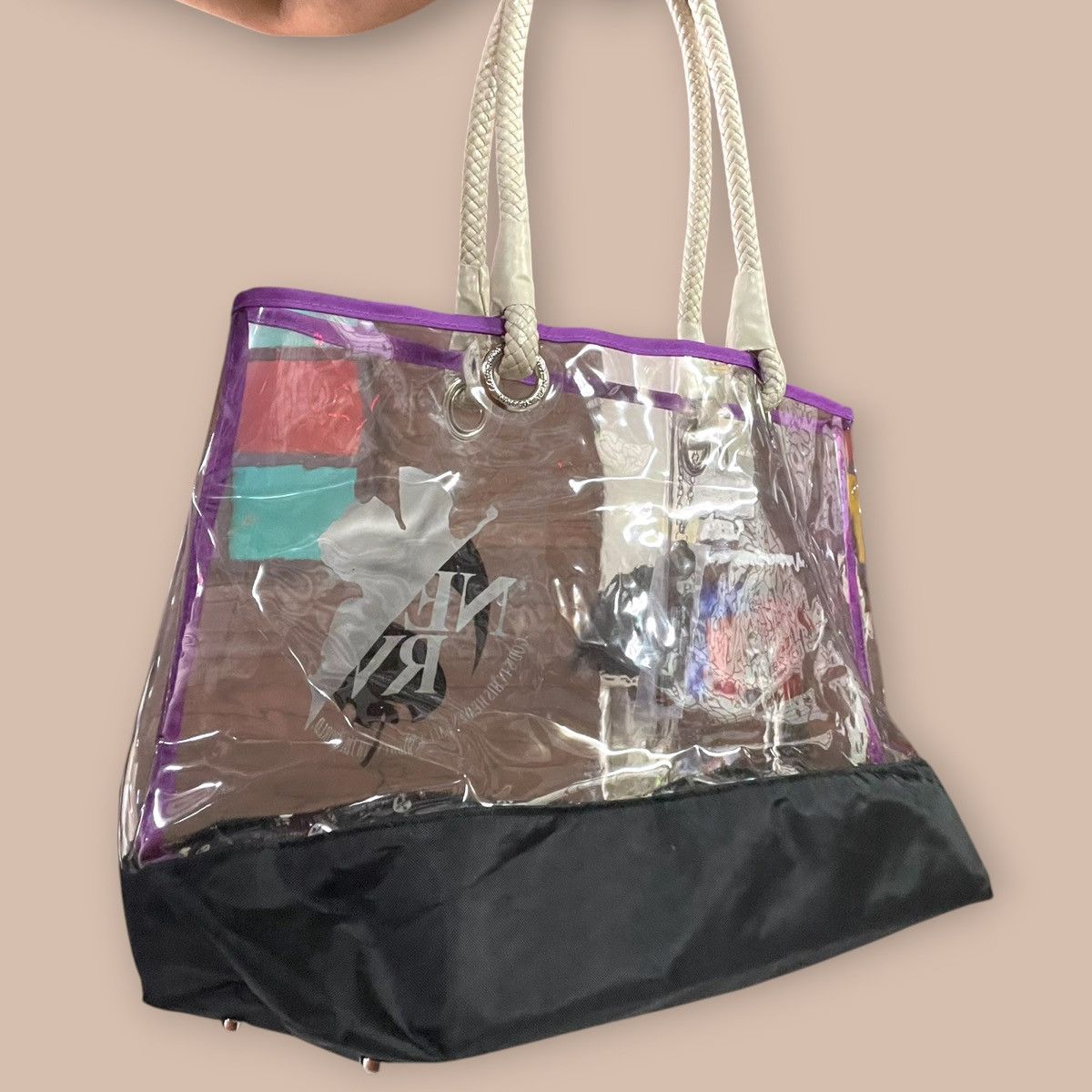Anime Evangelion Vinyl Clear Bag Size ONE SIZE - 8 Thumbnail