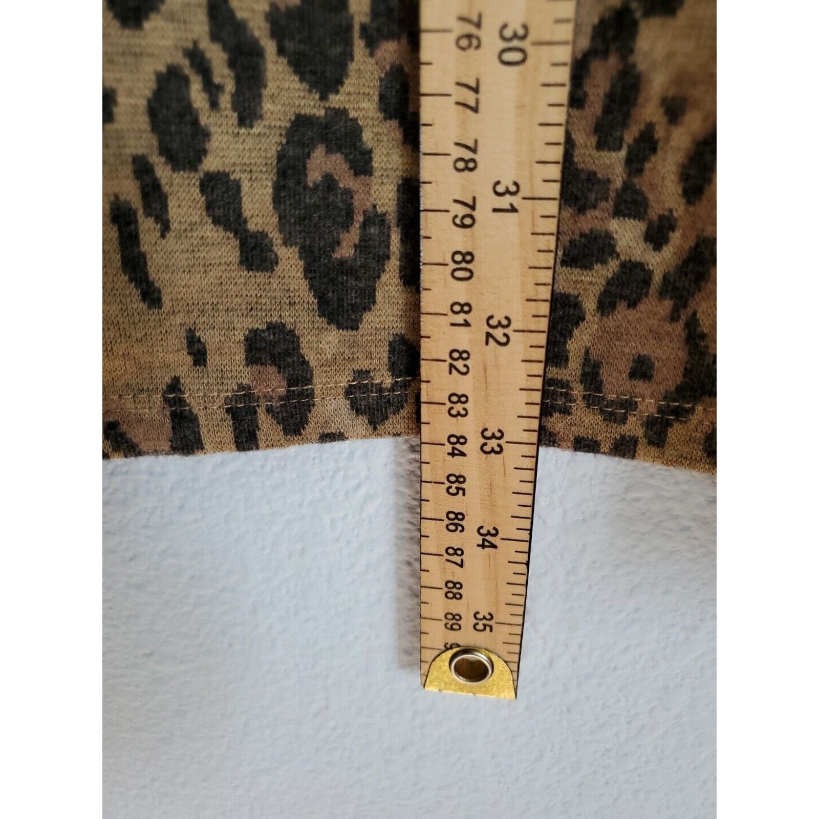 Zara ZARA Sweater Dress Womens Small Animal Print Long Sleeve Size S / US 4 / IT 40 - 4 Thumbnail