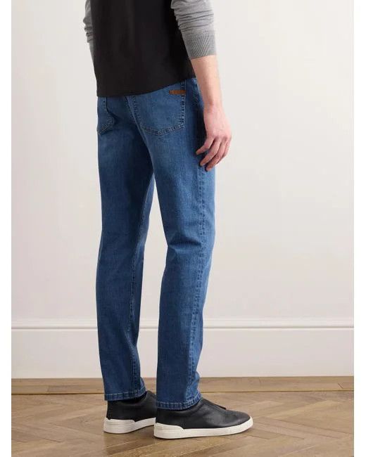 Ermenegildo Zegna o1s1rm0225 RUDP49A7 Pant in Blue Size US 32 / EU 48 - 4 Thumbnail
