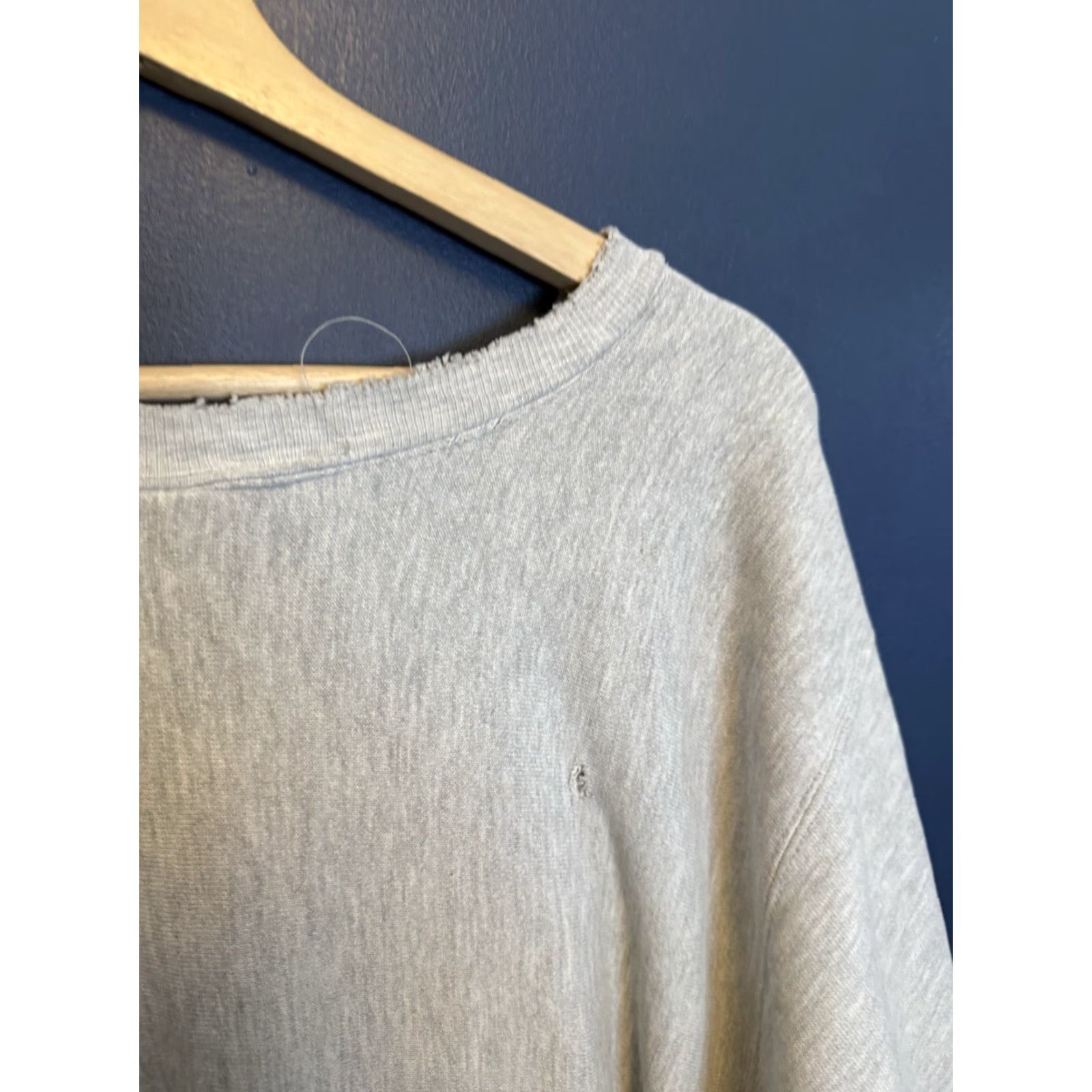 Champion VINTAGE Champion Sweatshirt 90s Reverse Weave Gray XL Men Pullover Flawed Size XL Size US XL / EU 56 / 4 - 6 Thumbnail