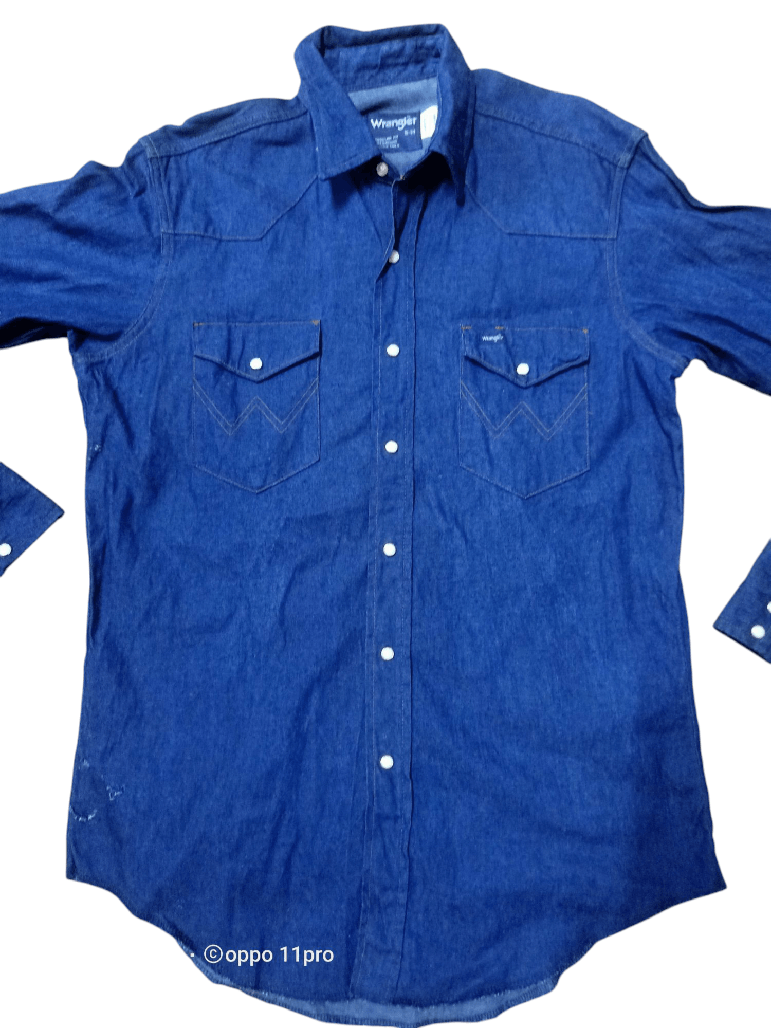 Vintage × Wrangler Wrangler 70a SnapButton Western Men Denim Size US M / EU 48-50 / 2 - 1 Thumbnail