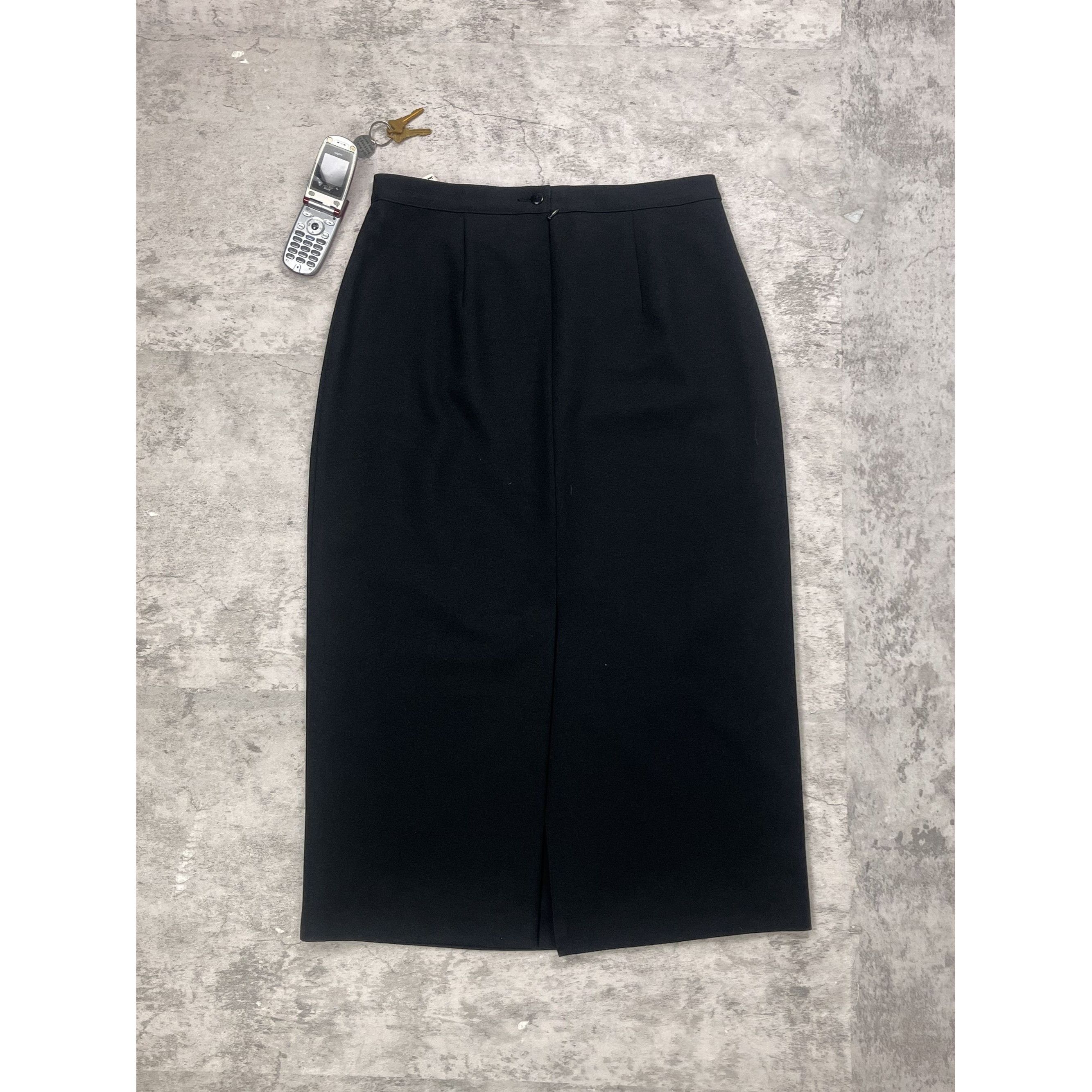 Other Tanjay Black Long Skirt Size 34" / US 12 / IT 48 - 2 Thumbnail