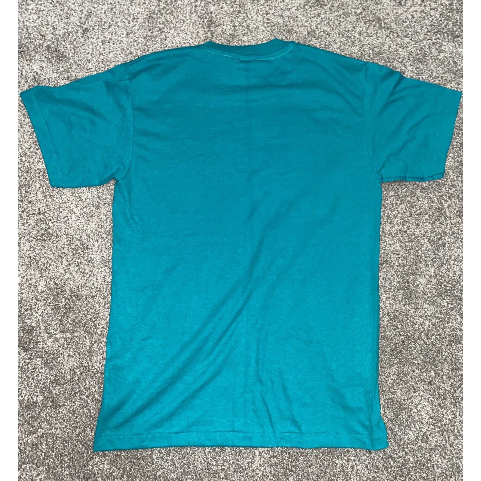 Hanes VINTAGE Hanes Heavyweight 50/50 T Shirt USA Mens M Blue Shirt Size US M / EU 48-50 / 2 - 2 Thumbnail