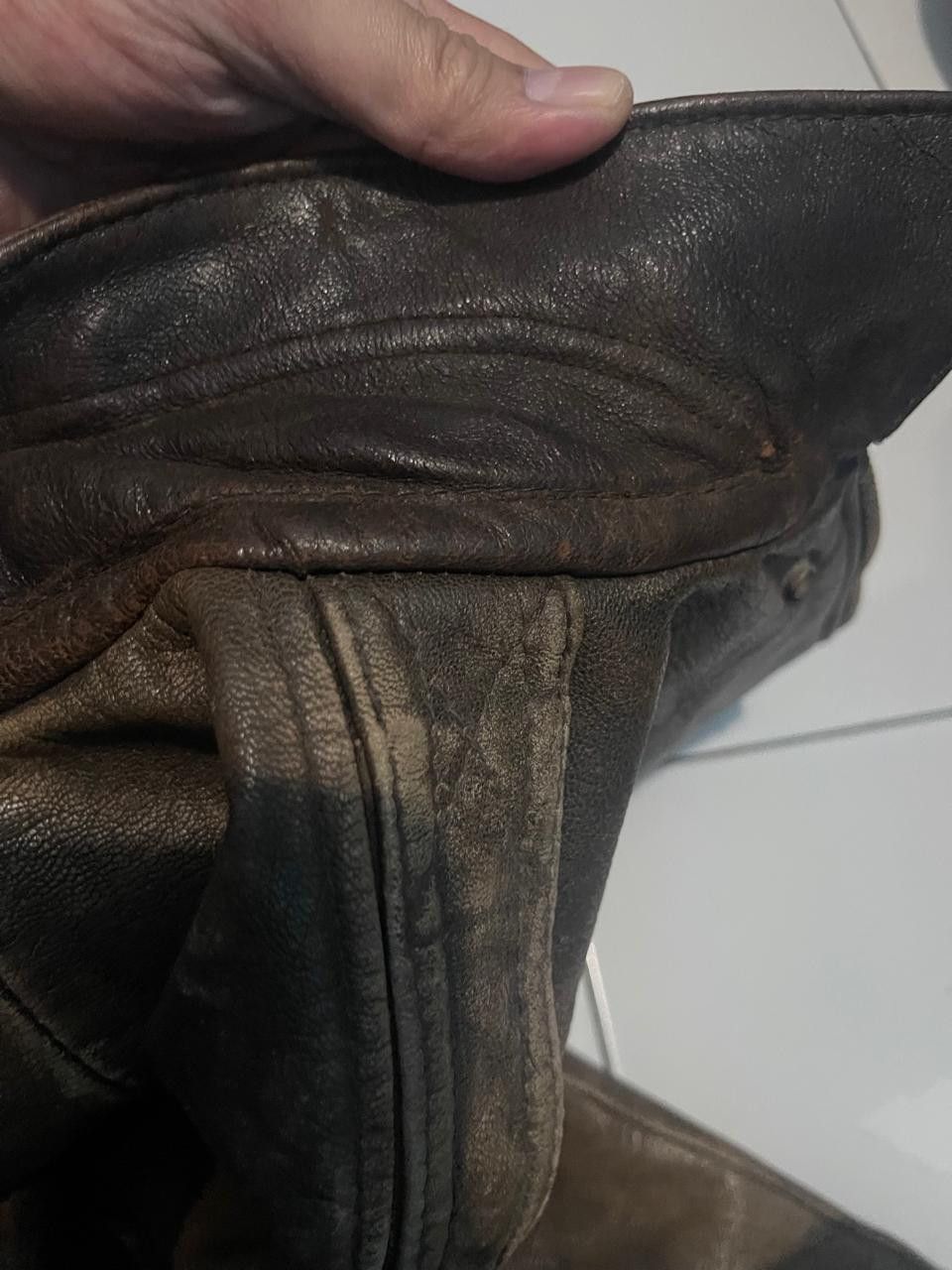 Avirex Avirex Type A2 Leather Flight Jacket Goatskin Flying Tiger Size US XS / EU 42 / 0 - 22 Thumbnail