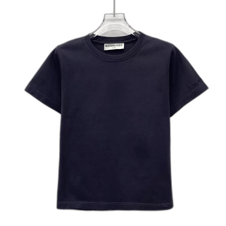 Balenciaga Balenciaga Black Cotton Short Sleeve TShirt-2505 Size US L / EU 52-54 / 3 - 1 Thumbnail