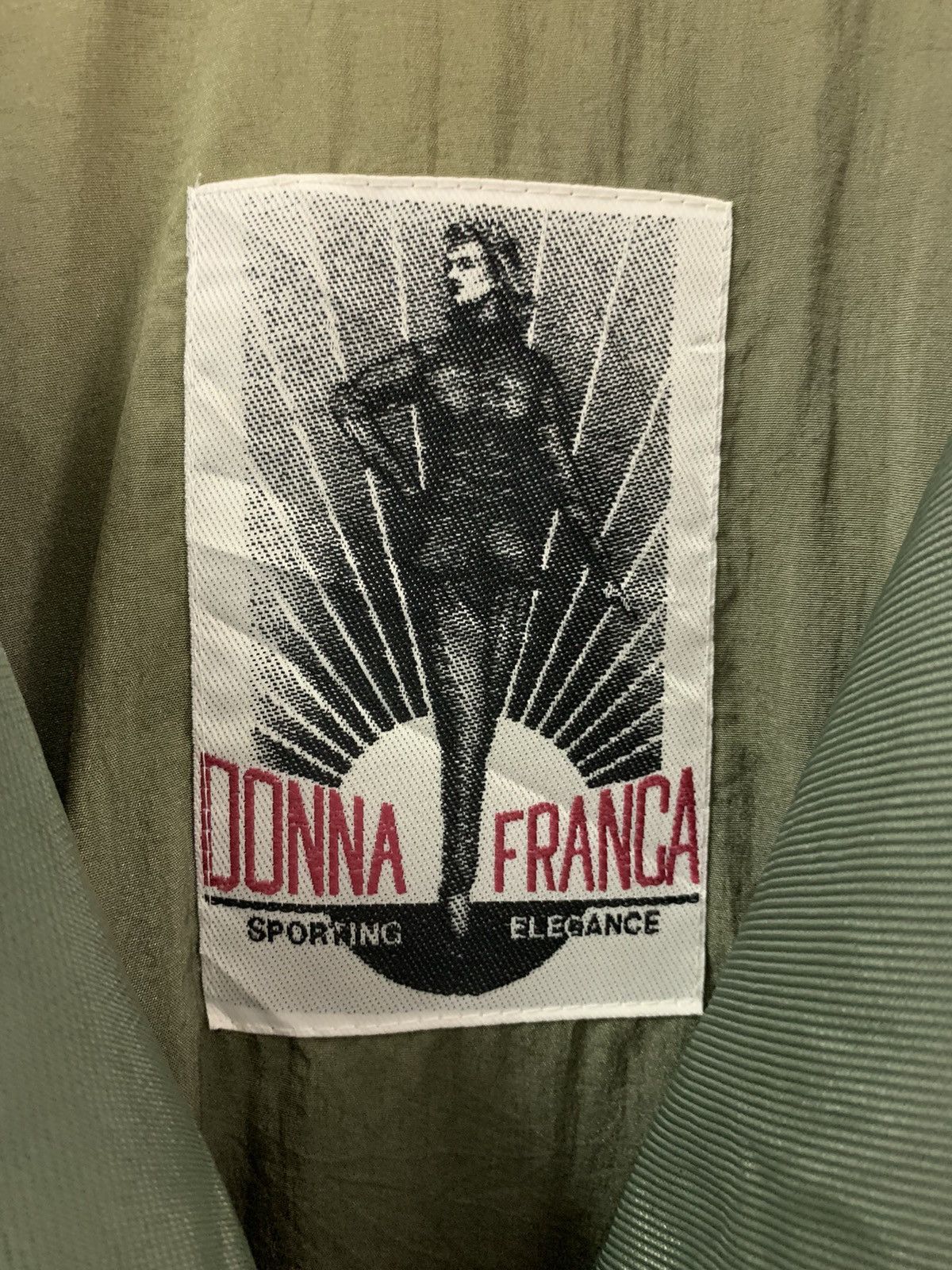 Sports Specialties Vintage DONNA FRANCA Motor Company Cafe Biker Ski Jacket Size US M / EU 48-50 / 2 - 8 Thumbnail