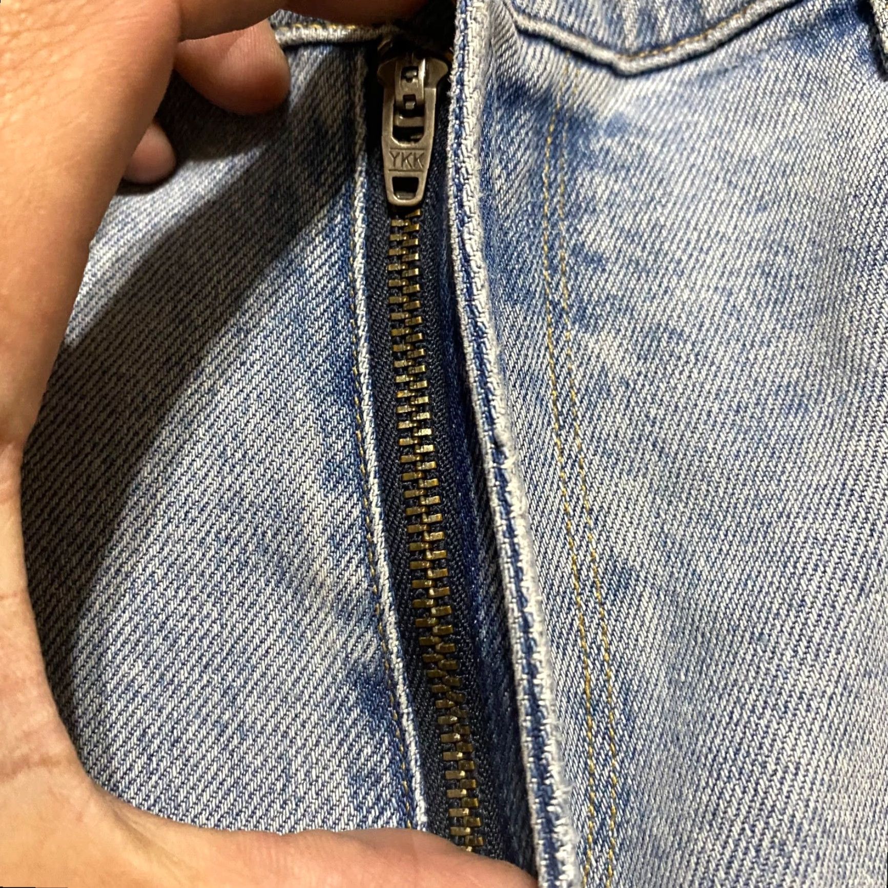 Agolde AGOLDE Womens Jeans 29 Blue Denim Sophie High Rise Skinny Medium Wash Distress Size 29" - 7 Thumbnail