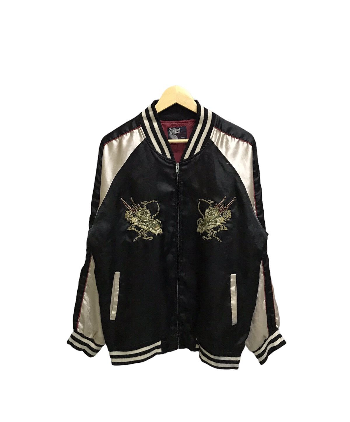 Japanese Brand × Vintage VINTAGE JAPANESE TRADITIONAL DRAGON SUKAJAN JACKET Size US L / EU 52-54 / 3 - 2 Thumbnail
