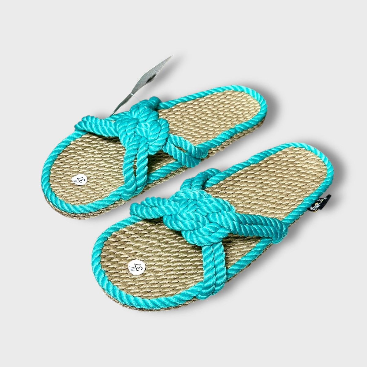 Nomadic State of Mind Nomadic State of Mind Women’s Sailor Knot Rope Sandals 37, 7 Size US 7 / IT 37 - 3 Thumbnail