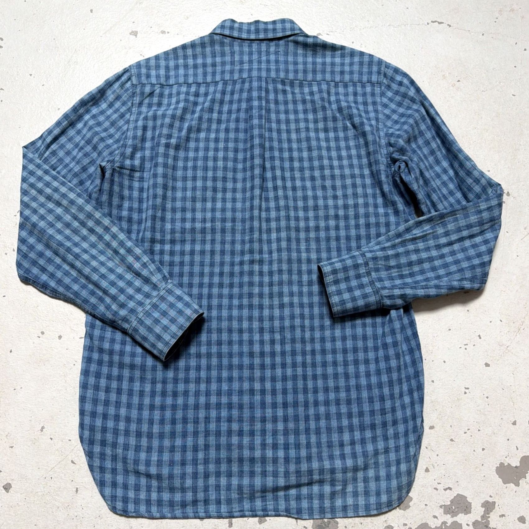 Rogue Territory Rogue Territory Cotton Gingham Flannel Plaid Button Work Shirt Made USA M Size US M / EU 48-50 / 2 - 6 Thumbnail