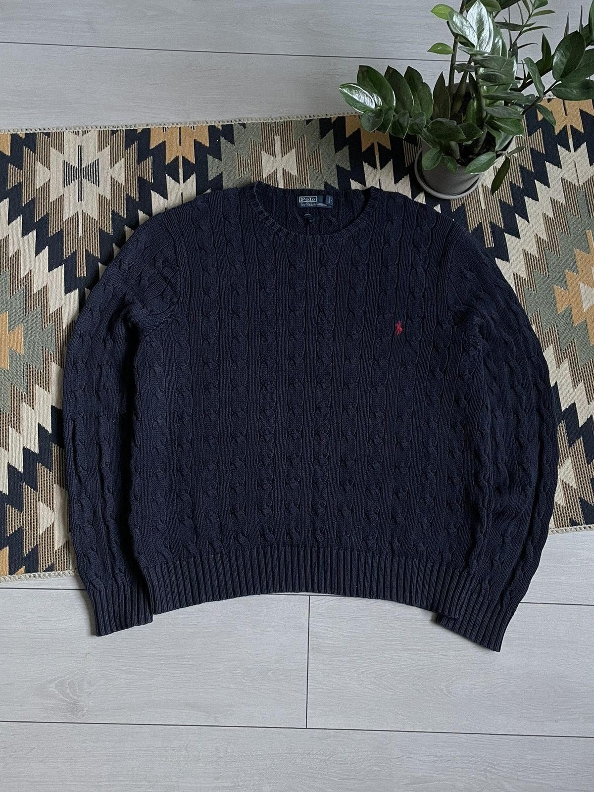Polo Ralph Lauren × Ralph Lauren × Vintage Vintage 90’s Polo Ralph Lauren Knit Sweater Size US XXL / EU 58 / 5 - 1 Thumbnail