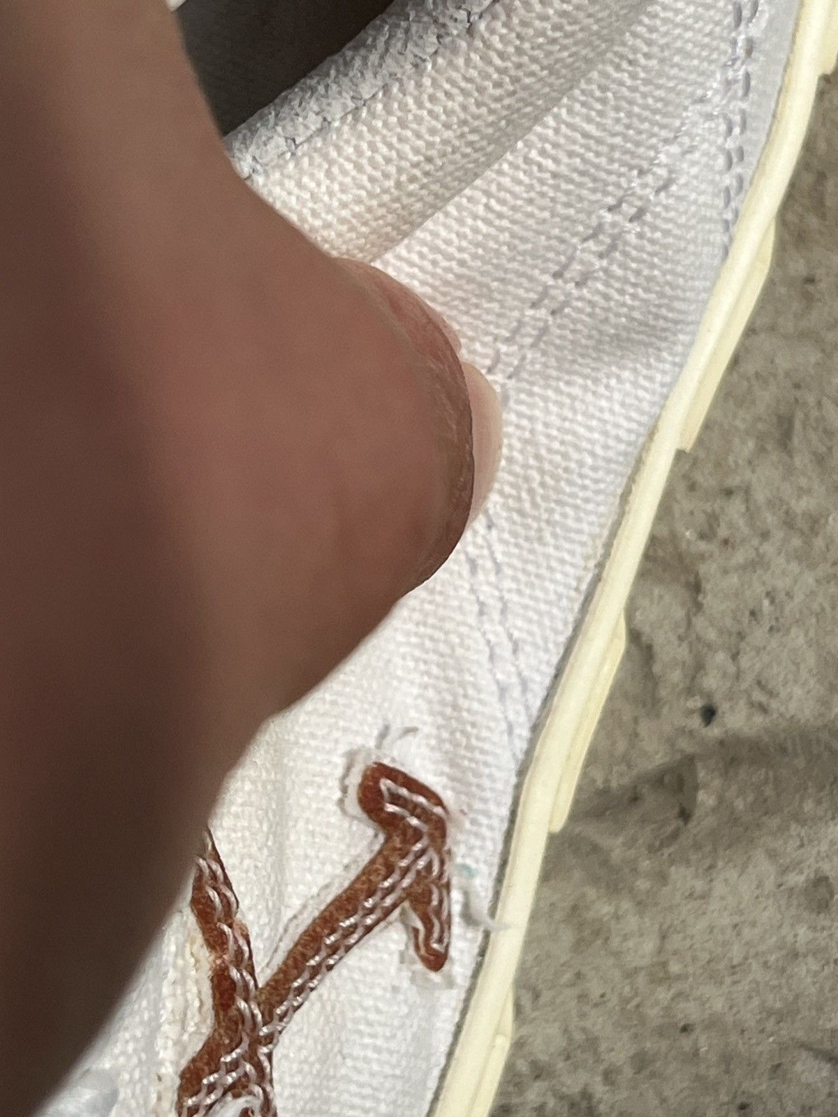 Off-White Off-White Vulcanized Canvas Distressed Low-top Sneakers Y2K Size US 6 / EU 39 - 9 Thumbnail