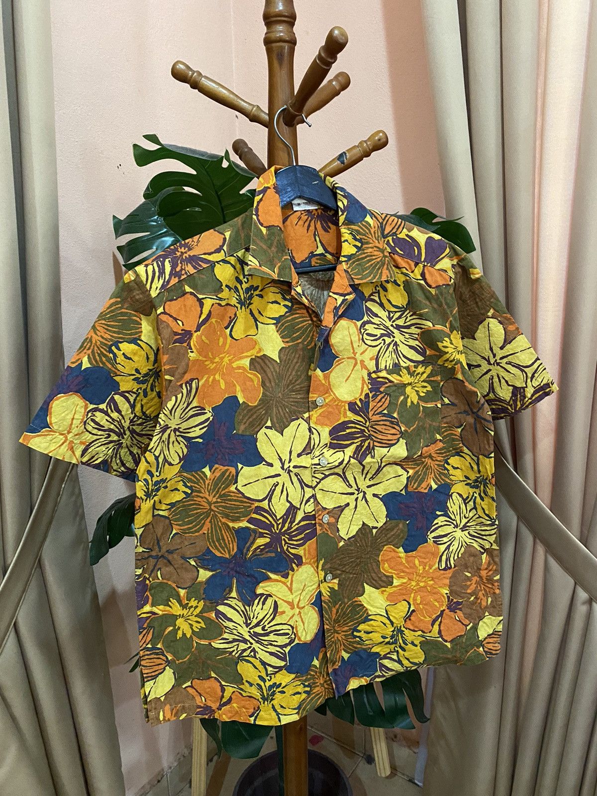 Japanese Brand Vintage Spring Kid’s Japan-Made Hawaiian Shirt Cotton Aloha Size US L / EU 52-54 / 3 - 3 Thumbnail