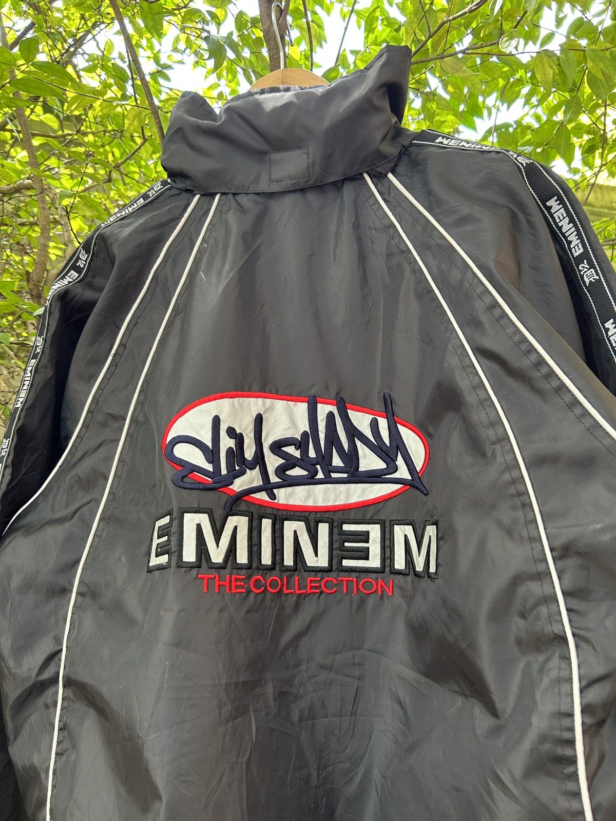 Eminem Vintage 00s Eminem slim shady jacket with detatchable hood Size US M / EU 48-50 / 2 - 1 Thumbnail