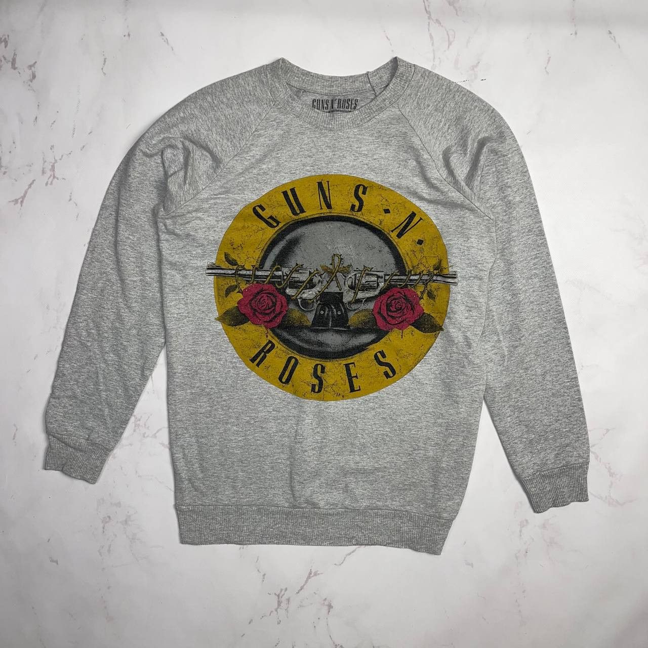 Vintage Guns N Roses Graphic Sweatshirt Long Sleeve Grey 2013 Sz M Size US M / EU 48-50 / 2 - 1 Thumbnail