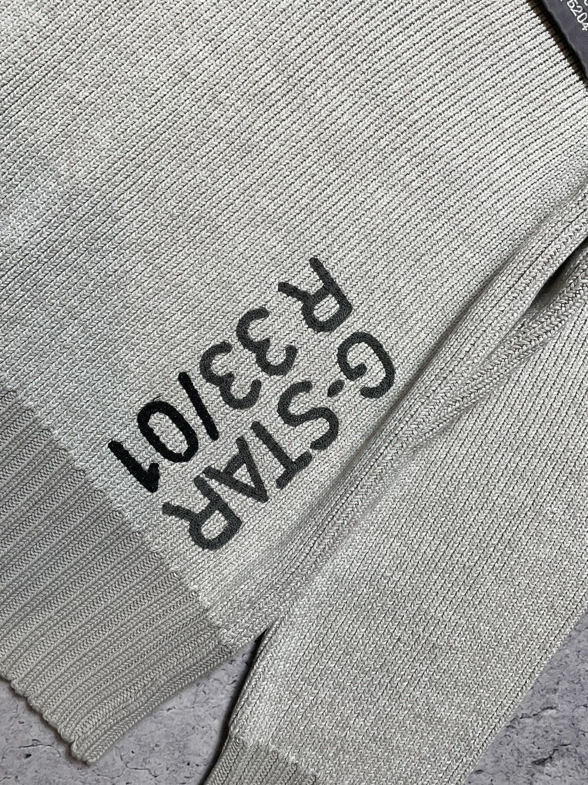 G-Star × Japanese Brand Vintage Avant Garde Knit Sweater G Star Raw Hype V-Neck Size US L / EU 52-54 / 3 - 5 Thumbnail